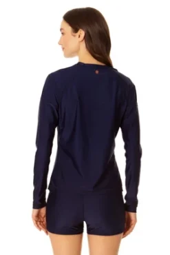Coppersuit - Women's Long Sleeve Rashguard Swimsuit Top -Mizuno Shop GUEST 5cde0909 c551 41b7 a1d5 3e34ce4682b1