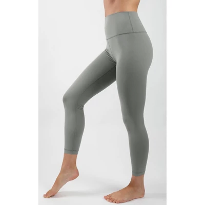 90 Degree By Reflex - Women's Wonderlink Elastic Free High Waist Ankle Length Leggings 4 90 Degree By Reflex - Women's Wonderlink Elastic Free High Waist Ankle Length Leggings - Image 2