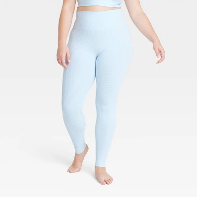 Women's Rib Curvy Leggings - All In Motion™ 4 Women's Rib Curvy Leggings - All In Motion™ - Image 2