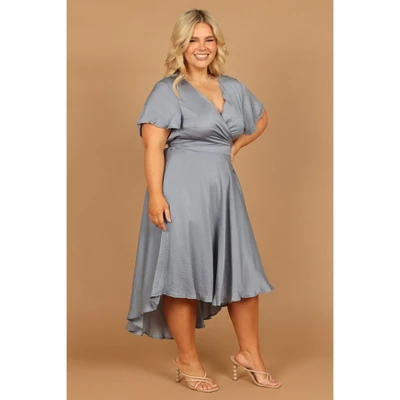 Petal And Pup Womens Amanda Hi Lo Tie Front Dress 11 Petal And Pup Womens Amanda Hi Lo Tie Front Dress - Image 9