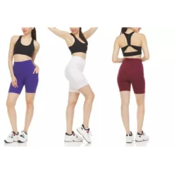 Infinite Basics Women's High Waist Tummy Control Yoga Bike Shorts - Great For Working Out Or For Everyday Use -Mizuno Shop GUEST 62971955 06e8 4ac2 9bb6 b7b0a5a4450a
