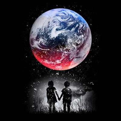 Women's Design By Humans Until The End Of The World By Expo Racerback Tank Top 3 Women's Design By Humans Until The End Of The World By Expo Racerback Tank Top