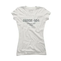 Junior's Design By Humans Error 404 Costume Not Found, Halloween Design By InfaredDesigns T-Shirt 15 Junior's Design By Humans Error 404 Costume Not Found, Halloween Design By InfaredDesigns T-Shirt -Mizuno Shop GUEST 63e8958a 65b8 4307 a351 77ebf66dc693