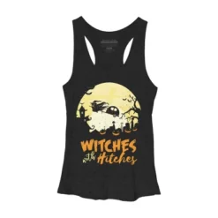 Women's Design By Humans Halloween Camping Witches Hitches Funny By RedBirdLS Racerback Tank Top -Mizuno Shop GUEST 669c20d4 6a8d 4d38 beab 84e3e886fa95