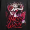 Harley Quinn Heart & Thorns Art Crew Neck Short Sleeve Women's Black Crop T-shirt -Mizuno Shop GUEST 67d581fd 3dfc 4bc8 b3c4 5ed3a312de44