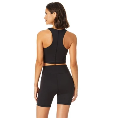 Anne Cole Active - V Neck Crop Top 3 Anne Cole Active - V Neck Crop Top