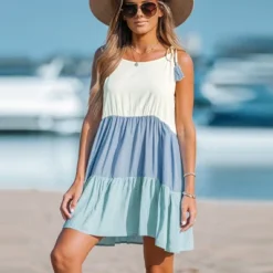 Women's Colorblock Tassel Tie Mini Dress - Cupshe 11 Women's Colorblock Tassel Tie Mini Dress - Cupshe -Mizuno Shop GUEST 68cd8048 f6d0 489f 9a95 fbad75aa1cb1