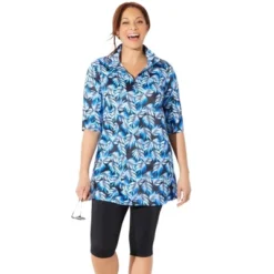 Swimsuits For All Women’s Plus Size Sun Resistant Quarter Zip Swim Top 8 Swimsuits For All Women’s Plus Size Sun Resistant Quarter Zip Swim Top -Mizuno Shop GUEST 6ce90ec6 60ee 46bf 9a9f 50a241ebedaa