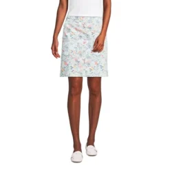 Lands' End Women's Mid Rise Elastic Waist Pull On Knockabout Chino Skort -Mizuno Shop GUEST 728802db ec96 4889 8fc0 3fc3df2dc1fd