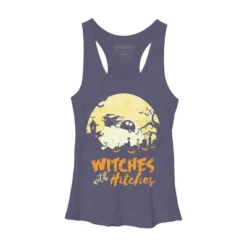 Women's Design By Humans Halloween Camping Witches Hitches Funny By RedBirdLS Racerback Tank Top -Mizuno Shop GUEST 78f5c31d c640 44c4 bd4a b6804b294413