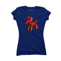 Junior's Design By Humans Balloon Animal - Dog (red) By TaliRachelle T-Shirt -Mizuno Shop GUEST 7b88e303 ea48 4d31 b030 9d479793bb6e