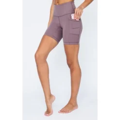 Yogalicious Womens Lux Polygiene Tribeca High Waist 7" Short With Side Pockets -Mizuno Shop GUEST 7cbb96cd c840 4081 a4fa 87499cad2515