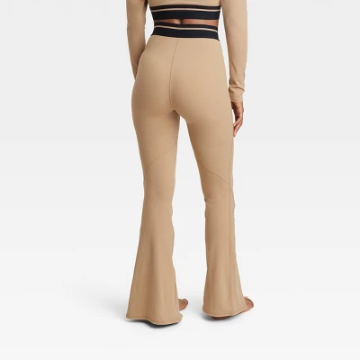 Women's High-Rise Split Flare Leggings - JoyLab™ 3 Women's High-Rise Split Flare Leggings - JoyLab™