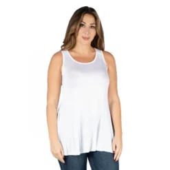 24seven Comfort Apparel Women's Plus Tunic Tank Top 15 24seven Comfort Apparel Women's Plus Tunic Tank Top -Mizuno Shop GUEST 806e6296 daa7 42ec 9f9c b8250364d429