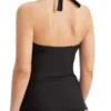 Birdsong Women's Eco Onyx Ruffle Halter Underwire Tankini Top - S10234-EONYX 2 Birdsong Women's Eco Onyx Ruffle Halter Underwire Tankini Top - S10234-EONYX -Mizuno Shop GUEST 813abb4c b254 46f4 ae46 d7cfc9dc34cc