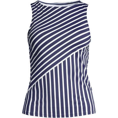 Lands' End Women's Plus Size DD-Cup Chlorine Resistant Square Neck Underwire Tankini Top Swimsuit Adjustable St 5 Lands' End Women's Plus Size DD-Cup Chlorine Resistant Square Neck Underwire Tankini Top Swimsuit Adjustable St - Image 3