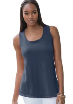 Jessica London Women’s Plus Size Scoop-Neck Sweater Tank 14 Jessica London Women’s Plus Size Scoop-Neck Sweater Tank -Mizuno Shop GUEST 90b0c5e5 2fbe 45d2 a29f 55f7adbac9e5