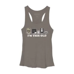 Women's Design By Humans I'm This Old By KaratePanda Racerback Tank Top 7 Women's Design By Humans I'm This Old By KaratePanda Racerback Tank Top -Mizuno Shop GUEST 935624fc f1eb 46e1 af0c 8091b7bf2fe9