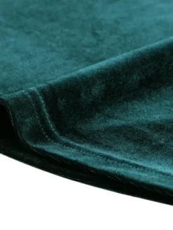 Allegra K Women's Baisc V Neck Velvet Short Sleeve T-Shirt -Mizuno Shop GUEST 9514129e 7388 4674 83de 327023f3a745