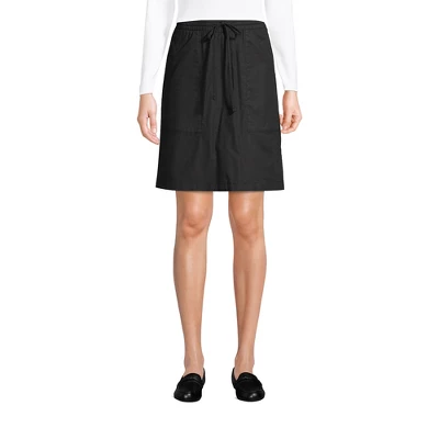 Lands' End Women's High Rise Elastic Waist Pull On Soft Cotton Blend Skort 6 Lands' End Women's High Rise Elastic Waist Pull On Soft Cotton Blend Skort - Image 4