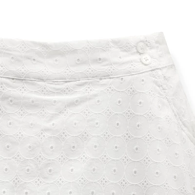Hope & Henry Womens' Organic Cotton Eyelet Skort 5 Hope & Henry Womens' Organic Cotton Eyelet Skort - Image 4