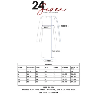 24seven Comfort Apparel Womens Casual Maxi Dress 5 24seven Comfort Apparel Womens Casual Maxi Dress - Image 3