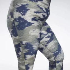 Reebok Workout Ready Camo Print Tights (Plus Size) Womens Athletic Leggings -Mizuno Shop GUEST 98a99d9c 78d1 470d a216 007e194f408d