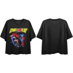 Cowboy Bebop Spike's World Black Boyfriend Crop T-shirt -Mizuno Shop GUEST 9905b54d efe1 4124 8da5 a9a0d973eef5