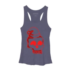 Women's Design By Humans Christmas Love Skull By Genthebunny Racerback Tank Top -Mizuno Shop GUEST 996cf8fd 2ac4 4b73 b200 5e42690642e2