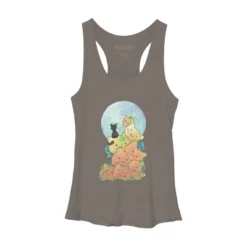 Women's Design By Humans Cat Pumpkin Pile By AwkwardDragon Racerback Tank Top -Mizuno Shop GUEST 9e6441c5 acdf 46a6 bd60 e07d0ba6b629