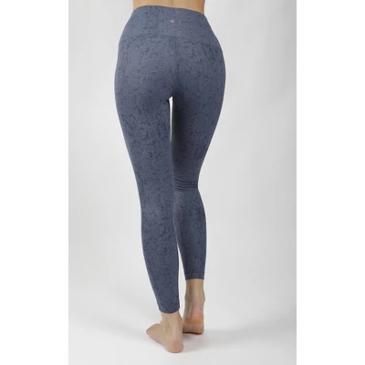 Yogalicious - Women's Nude Tech Water Droplet High Waist Ankle Legging 4 Yogalicious - Women's Nude Tech Water Droplet High Waist Ankle Legging - Image 2