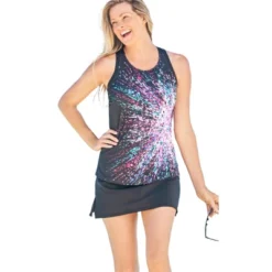 Swim 365 Women’s Plus Size Longer-Length Racerback Tankini Top 21 Swim 365 Women’s Plus Size Longer-Length Racerback Tankini Top -Mizuno Shop GUEST a1ef82ee fdec 4622 b6ea b10f06e1168d