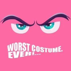 Women's Design By Humans Worst Costume Ever (Halloween) By Editive Racerback Tank Top