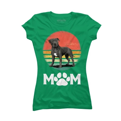 Junior's Design By Humans Mother's Day Pittie Mom Pitbull Dog Lovers By JorgeLopez T-Shirt 8 Junior's Design By Humans Mother's Day Pittie Mom Pitbull Dog Lovers By JorgeLopez T-Shirt - Image 6