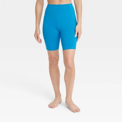 Women's Brushed Sculpt Pocketed Bike Shorts 8" - All In Motion™ 8 Women's Brushed Sculpt Pocketed Bike Shorts 8" - All In Motion™ - Image 6