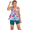 Swim 365 Women’s Plus Size Flowy Tankini Top -Mizuno Shop GUEST aaf18e05 738b 4ddb 990d 12b7dc1d1f9b