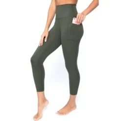 Yogalicious Womens Lux Elastic Free High Waist Side Pocket 7/8 Ankle Legging -Mizuno Shop GUEST b6dfcca7 825f 44f4 b952 c76cf92e7906