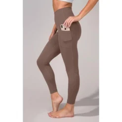 Yogalicious Womens Lux Elastic Free High Waist Side Pocket 7/8 Ankle Legging -Mizuno Shop GUEST b741a297 670b 4f3d 9fae a820dc965e51