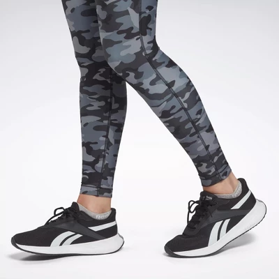 Reebok Lux Bold Camo Print Tights Womens Athletic Leggings 6 Reebok Lux Bold Camo Print Tights Womens Athletic Leggings - Image 4