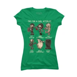 Junior's Design By Humans Cool Afterlife By LetterQ T-Shirt -Mizuno Shop GUEST b8deaa54 4c1c 4473 8c80 ec569324143b