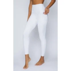 Yogalicious Womens Lux Elastic Free High Waist Side Pocket 7/8 Ankle Legging -Mizuno Shop GUEST ba06af9d deb9 4527 a617 625b7ce112bb