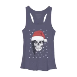Women's Design By Humans Christmas Skull By Kodamorkovkart Racerback Tank Top 10 Women's Design By Humans Christmas Skull By Kodamorkovkart Racerback Tank Top -Mizuno Shop GUEST baf9a52a 126f 478e 9a28 6b5f304361ff