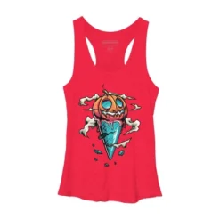 Women's Design By Humans Halloween By Anggatantama Racerback Tank Top -Mizuno Shop GUEST bcccc73e 7202 447b 8afa 70e90b3b2d66