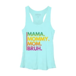 Women's Design By Humans Mother's Day Mama Mommy Mom Bruh Rainbow Text By Punsalan Racerback Tank Top 10 Women's Design By Humans Mother's Day Mama Mommy Mom Bruh Rainbow Text By Punsalan Racerback Tank Top -Mizuno Shop GUEST bd0a631a 323e 4a18 9bf9 f7bb6c925776