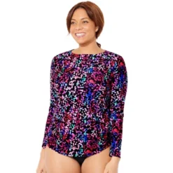 Swimsuits For All Women’s Plus Size Chlorine Resistant Side-Tie Adjustable Long Sleeve Swim Tee 19 Swimsuits For All Women’s Plus Size Chlorine Resistant Side-Tie Adjustable Long Sleeve Swim Tee -Mizuno Shop GUEST be64a615 bfee 4acc b9a3 7344fe015a00