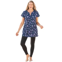 Swim 365 Women’s Plus Size Longer Length Short-Sleeve Swim Tunic 25 Swim 365 Women’s Plus Size Longer Length Short-Sleeve Swim Tunic -Mizuno Shop GUEST bf29bdde fd77 49f3 8d00 d370e3bfa94a