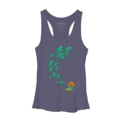 Women's Design By Humans It's Time For Halloween By SINDAR Racerback Tank Top -Mizuno Shop GUEST c13c32dc ab34 4382 b594 77f5e0b47364
