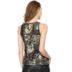 Allegra K Women's Party Shiny Sleeveless Club Metallic Tank Top 25 Allegra K Women's Party Shiny Sleeveless Club Metallic Tank Top -Mizuno Shop GUEST c596da9e 431c 4ef5 96ab 924e486779c3