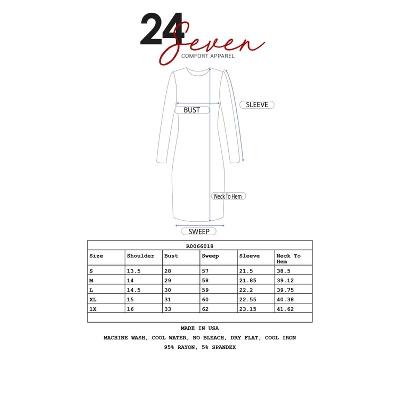 24seven Comfort Apparel Casual Long Sleeve Pleated Dress 5 24seven Comfort Apparel Casual Long Sleeve Pleated Dress - Image 3