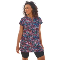 Swim 365 Women’s Plus Size Longer Length Short-Sleeve Swim Tunic 30 Swim 365 Women’s Plus Size Longer Length Short-Sleeve Swim Tunic -Mizuno Shop GUEST c8b84e5b 4495 4af0 b6b1 8f402ebc0420